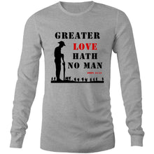 Load image into Gallery viewer, Greater Love Mens Long Sleeve
