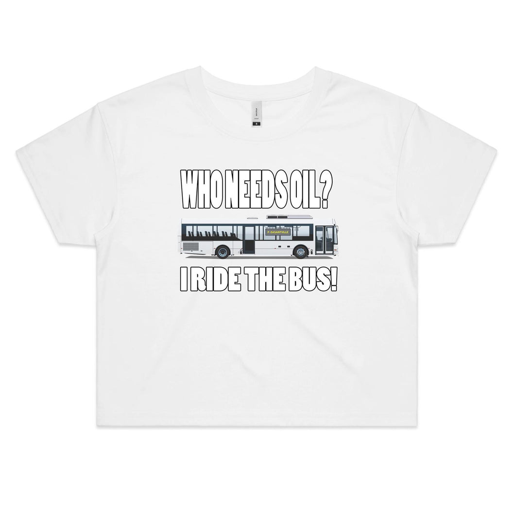 Who Needs Oil Womens Crop
