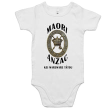 Load image into Gallery viewer, Maori Anzac Baby Onesie
