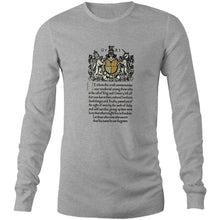 Load image into Gallery viewer, ANZAC Scroll Mens Long Sleeve
